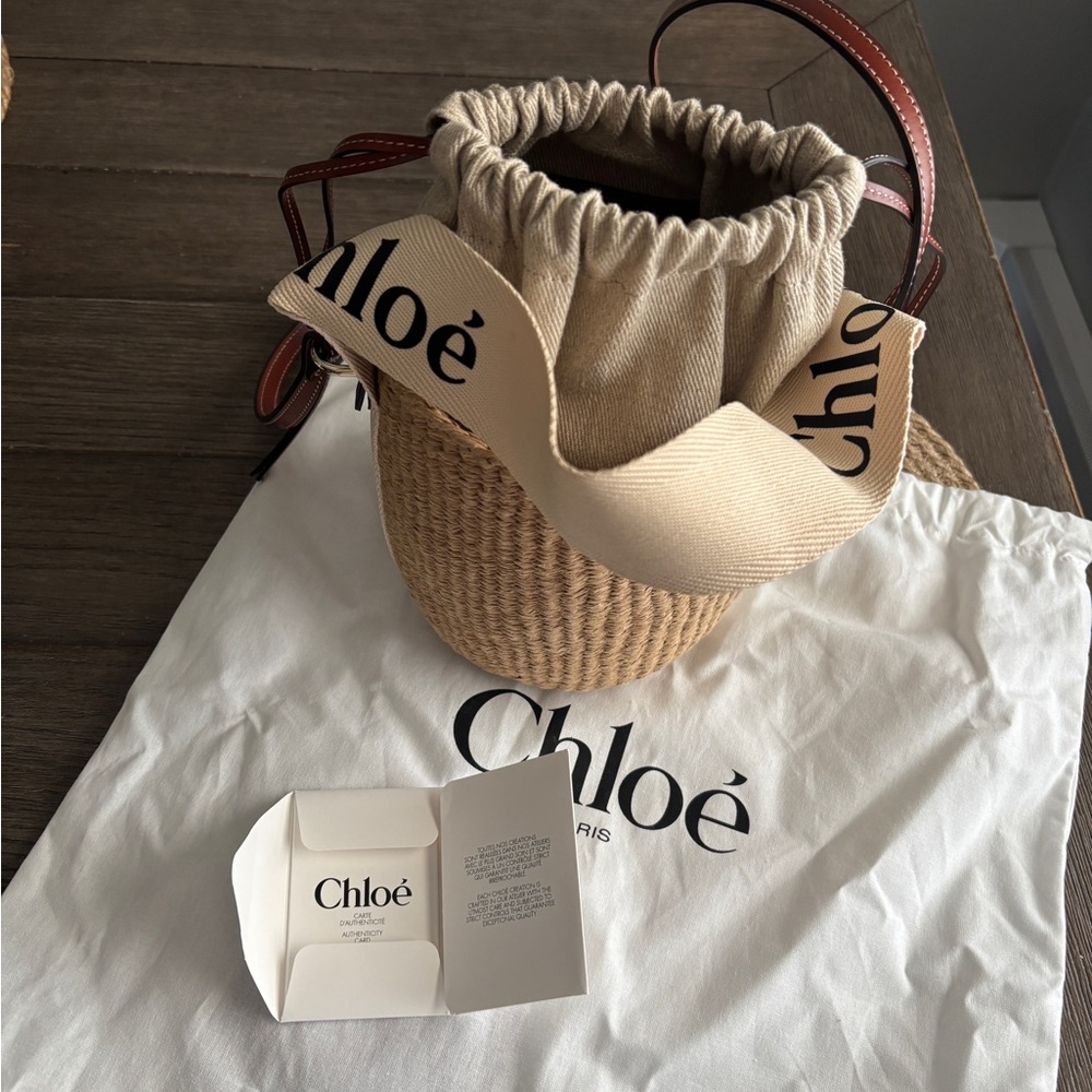 Chloe Woody Basket Bucket Bag